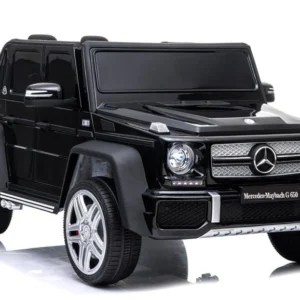 Licencirani auto na akumulator Maybach Mercedes A100 - crni/lakirani