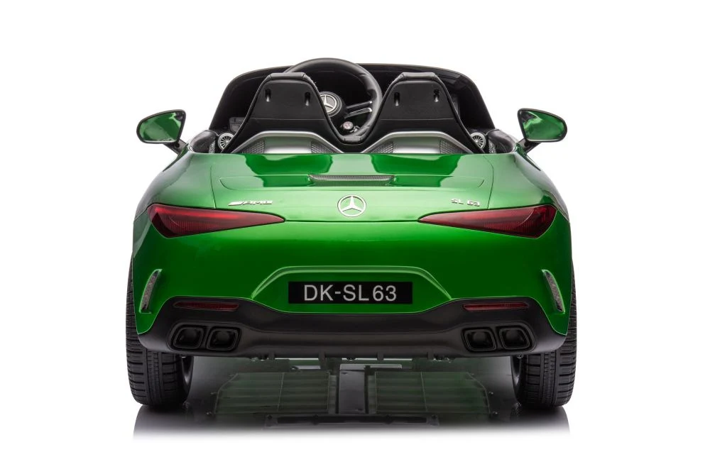 Licencirani auto na akumulator Mercedes AMG SL63 - zeleni/lakirani