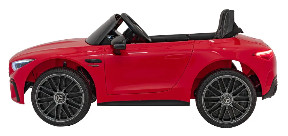 Licencirani auto na akumulator Mercedes Benz AMG SL63 4x4 - crveni