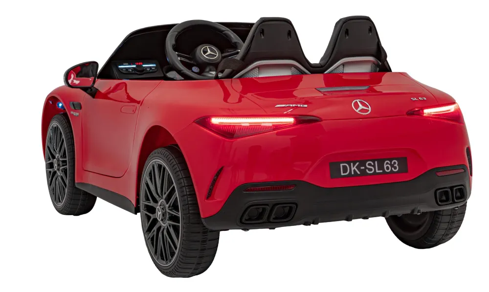 Licencirani auto na akumulator Mercedes Benz AMG SL63 4x4 - crveni