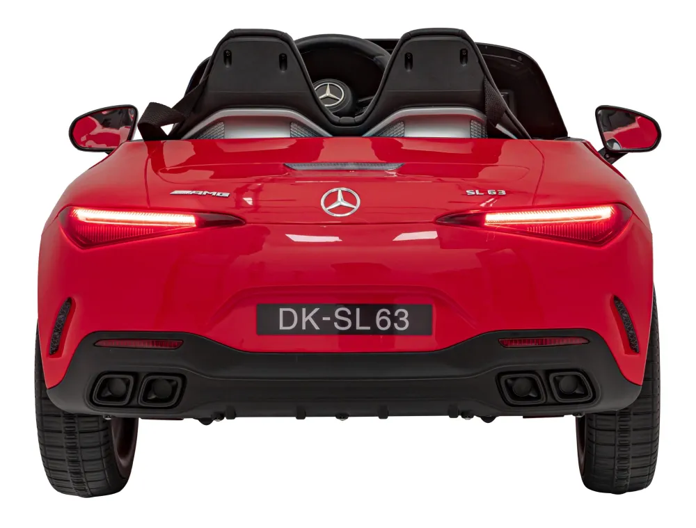 Licencirani auto na akumulator Mercedes Benz AMG SL63 4x4 - crveni