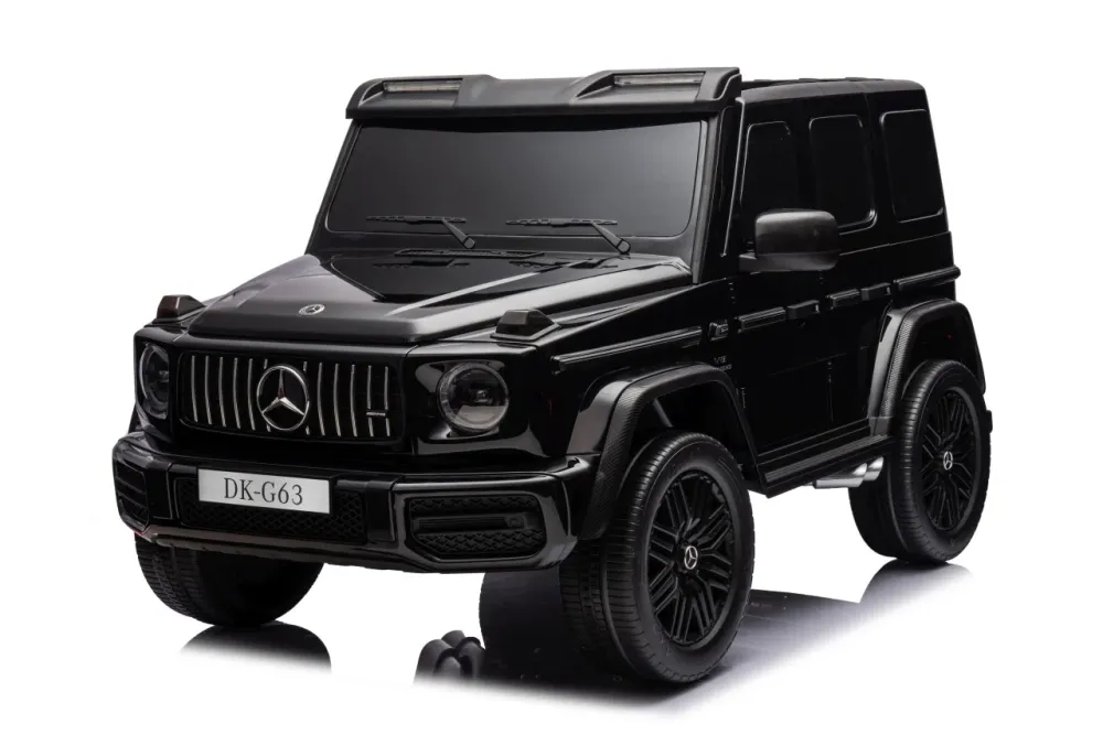 Licencirani auto na akumulator Mercedes Benz G63 AMG XXL 4x4 - dvosjed - crni