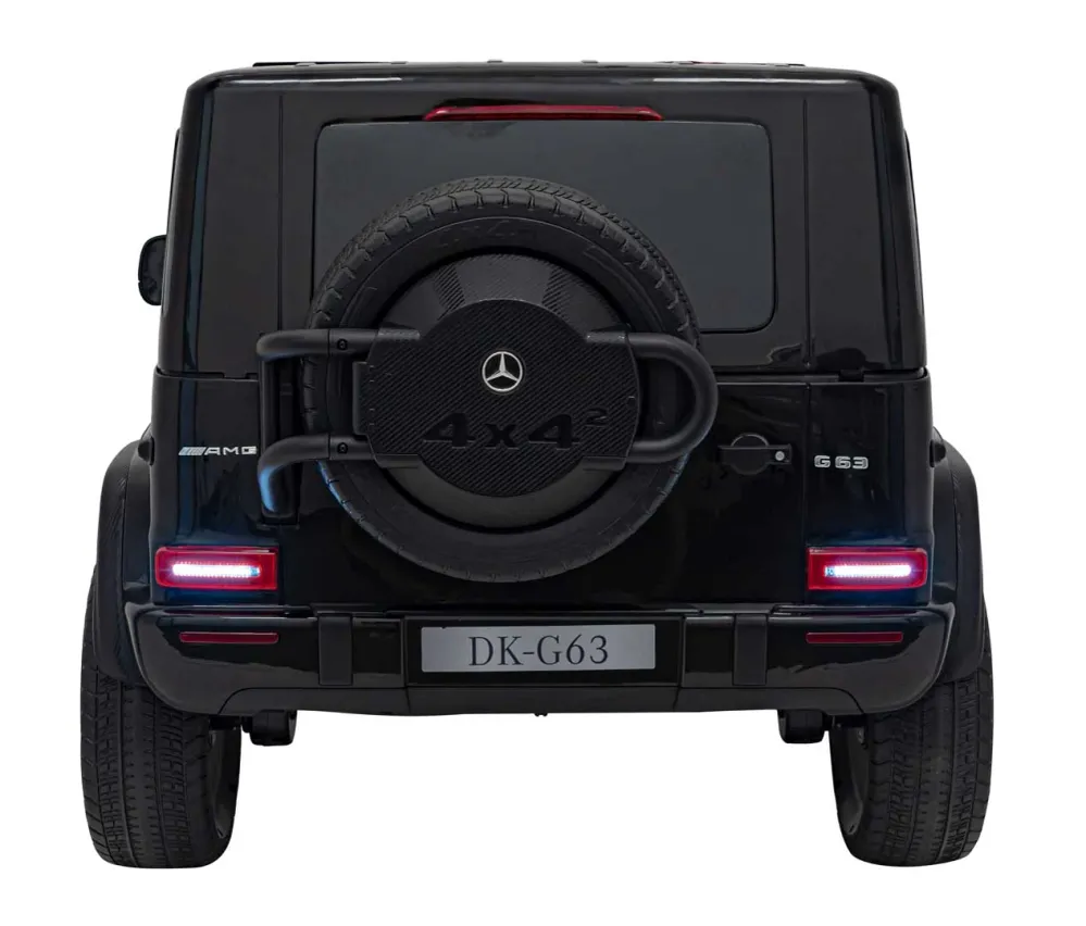 Licencirani auto na akumulator Mercedes Benz G63 AMG XXL 4x4 - dvosjed - crni