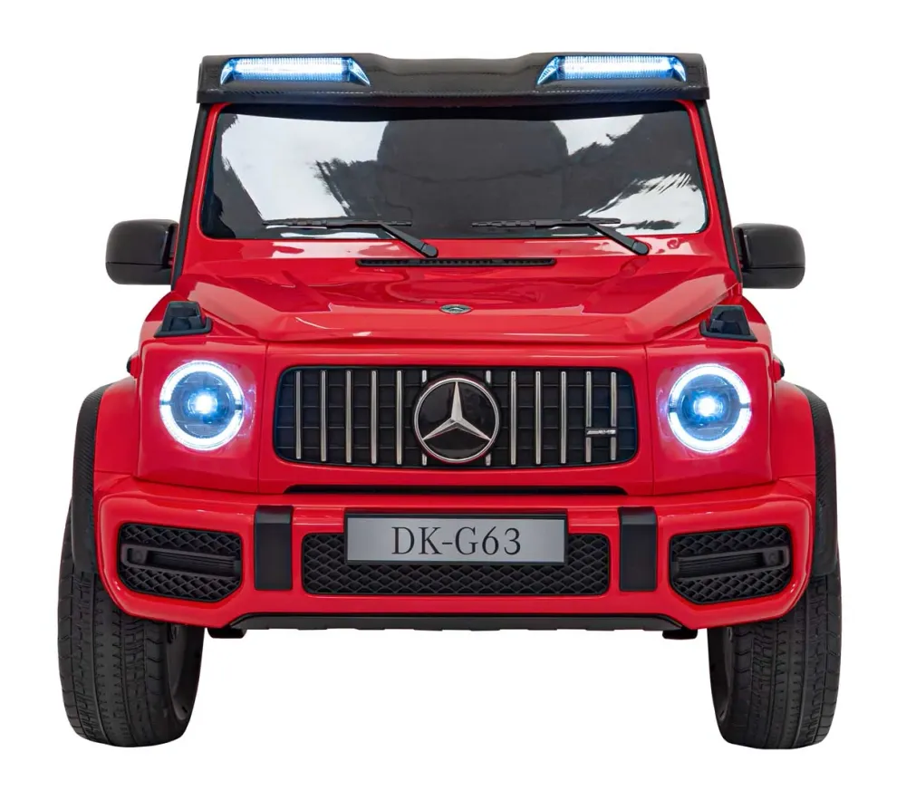 Licencirani auto na akumulator Mercedes Benz G63 AMG XXL 4x4 - dvosjed - crveni