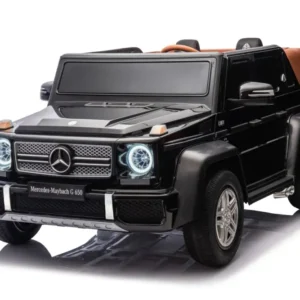 Licencirani auto na akumulator Mercedes Benz MAYBACH G650 STRONG - dvosjed - crni
