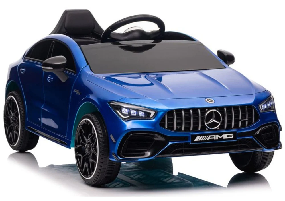Licencirani auto na akumulator Mercedes CLA 45s AMG 4×4 – plavii/lakirani