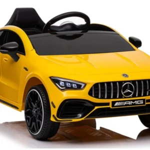 Licencirani auto na akumulator Mercedes CLA 45s AMG 4x4 - žuti