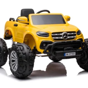 Licencirani auto na akumulator Mercedes DK-MT950 4x4 - žuti/lakirani