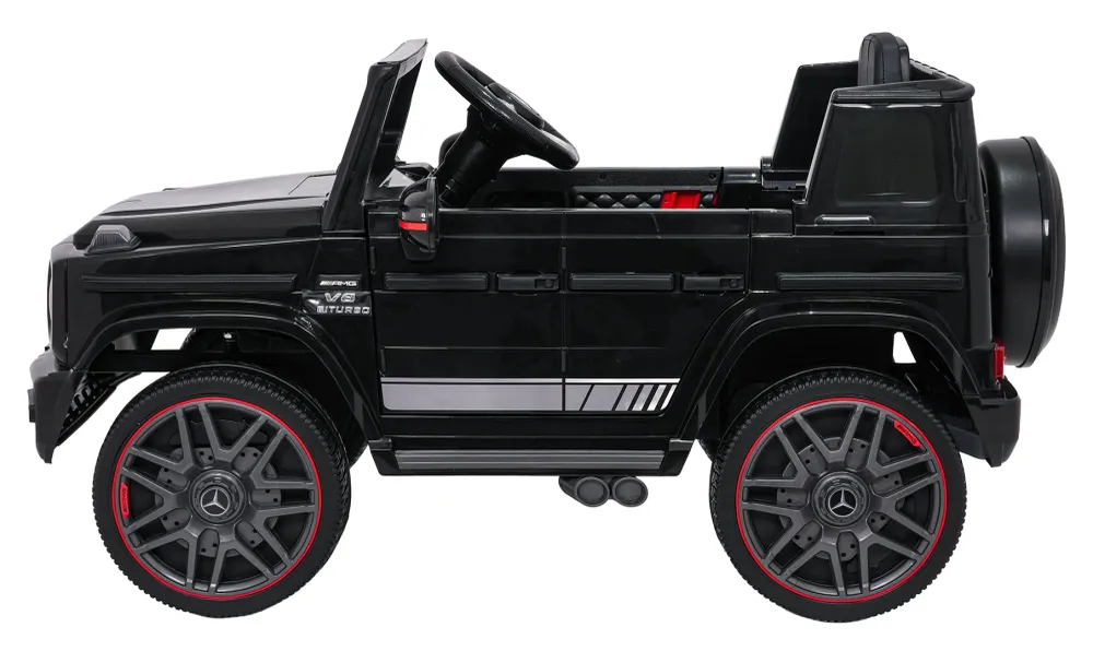Licencirani auto na akumulator Mercedes G63 AMG LIFT - crni