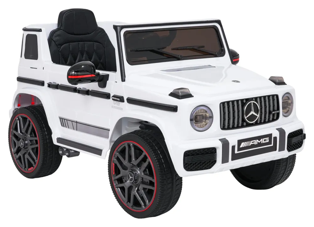Licencirani auto na akumulator Mercedes G63 AMG LIFT - bijeli