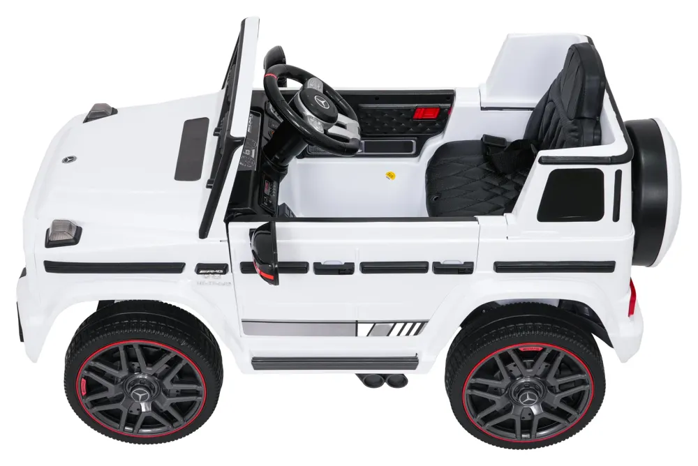 Licencirani auto na akumulator Mercedes G63 AMG LIFT - bijeli