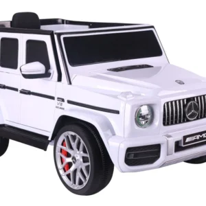 Licencirani auto na akumulator Mercedes G63 (S306) - bijeli