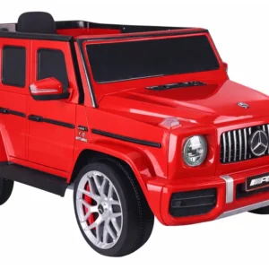 Licencirani auto na akumulator Mercedes G63 (S306) - crveni