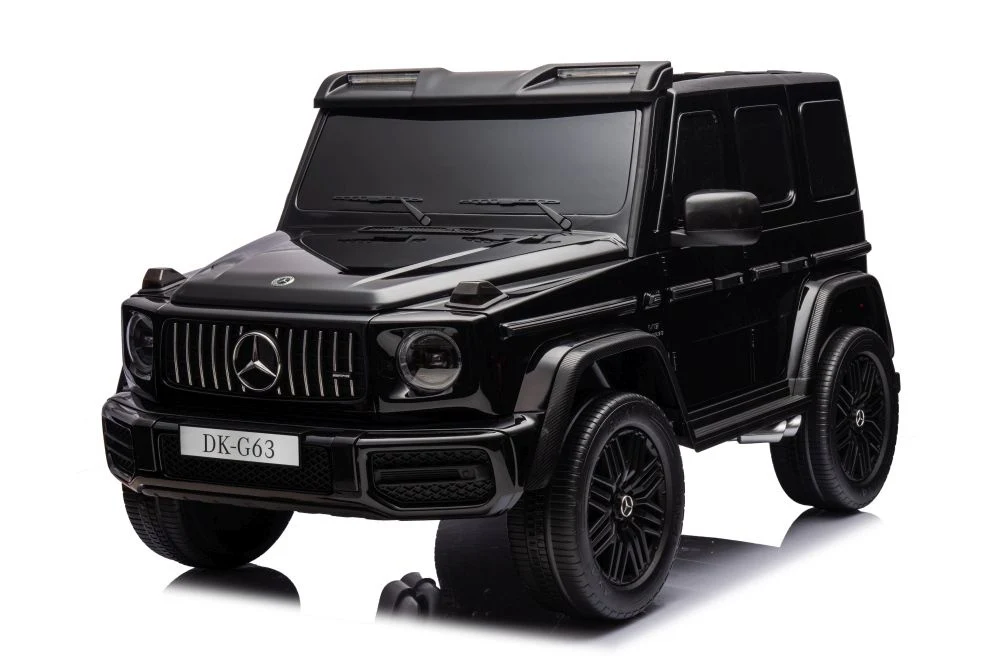 Licencirani auto na akumulator Mercedes G63 XXL 24V 4x4 - DVOSJED - crni
