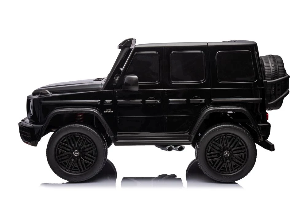 Licencirani auto na akumulator Mercedes G63 XXL 24V 4x4 - DVOSJED - crni