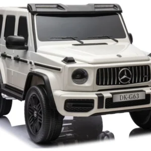 Licencirani auto na akumulator Mercedes G63 XXL 4x4 - dvosjed - bijeli