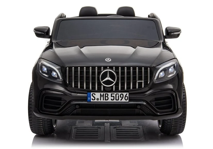 Licencirani auto na akumulator Mercedes GLC 63S QLS MP4 - dvosjed - crni/lakirani