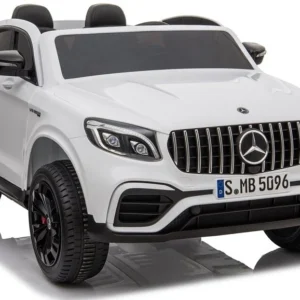 Licencirani auto na akumulator Mercedes GLC 63S QLS 4×4 – dvosjed – bijeli