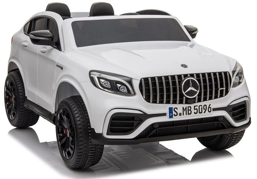 Licencirani auto na akumulator Mercedes GLC 63S QLS 4×4 – dvosjed – bijeli