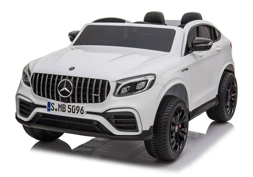 Licencirani auto na akumulator Mercedes GLC 63S QLS 4×4 – dvosjed – bijeli
