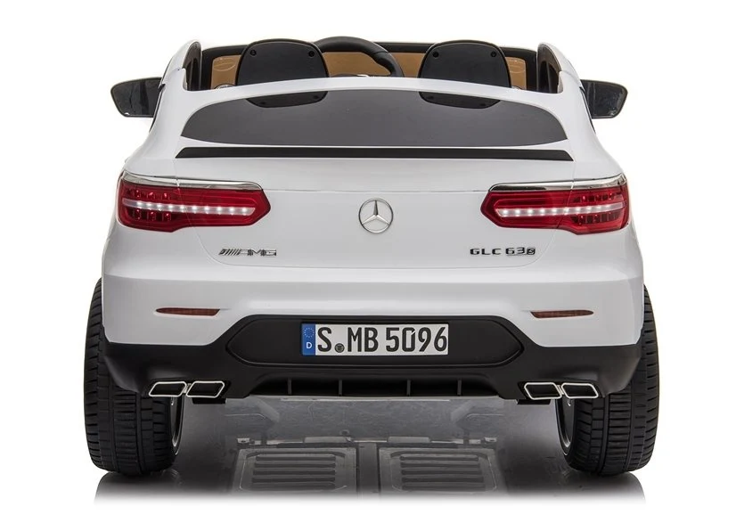 Licencirani auto na akumulator Mercedes GLC 63S QLS 4×4 – dvosjed – bijeli