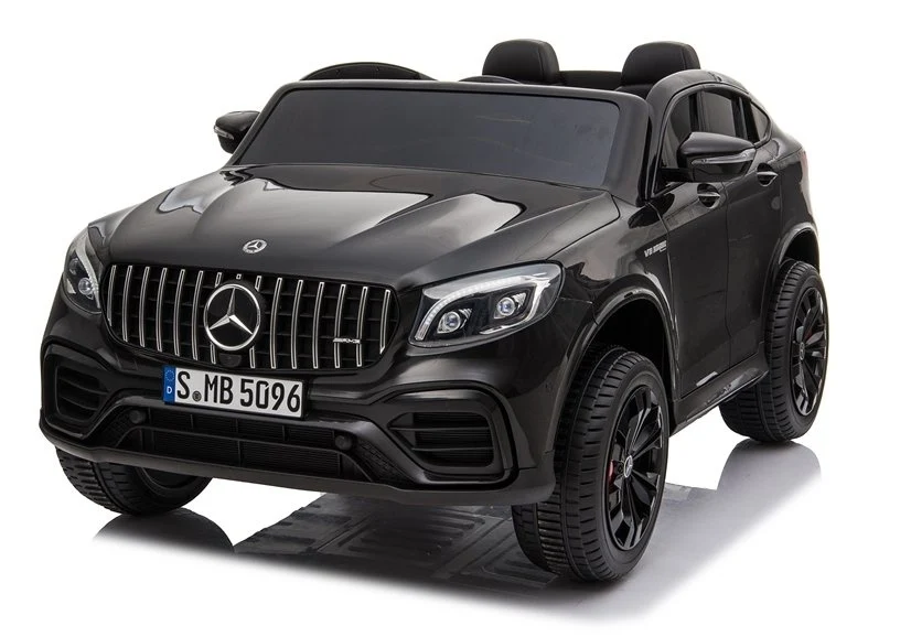 Licencirani auto na akumulator Mercedes GLC 63S QLS 4x4 - dvosjed - crni