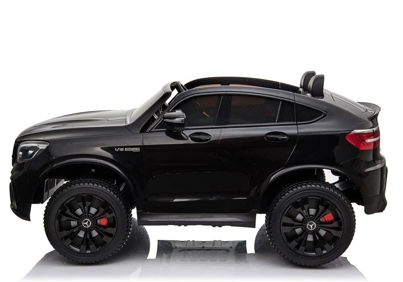 Licencirani auto na akumulator Mercedes GLC 63S QLS 4x4 - dvosjed - crni