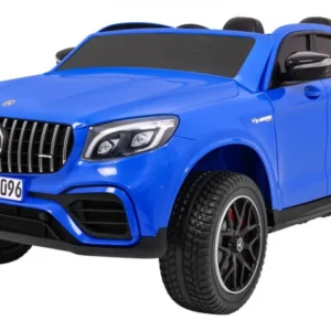 Licencirani auto na akumulator Mercedes GLC 63S - dvosjed - plavi