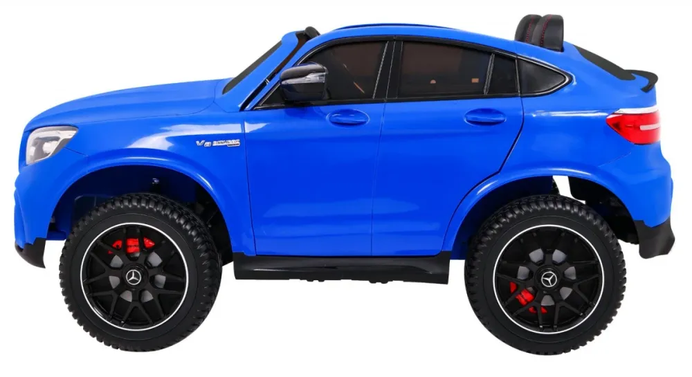 Licencirani auto na akumulator Mercedes GLC 63S - dvosjed - plavi