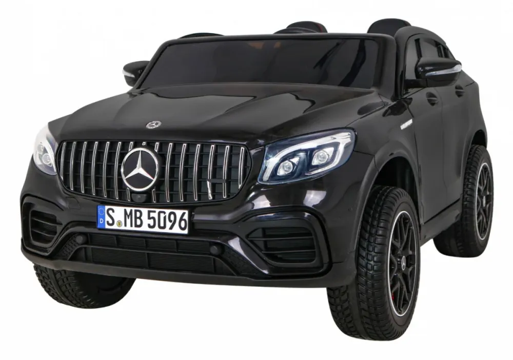 Licencirani auto na akumulator Mercedes GLC63S - dvosjed - crni