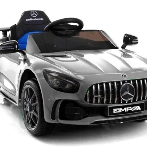 Licencirani auto na akumulator Mercedes GTR - sivi/lakirani