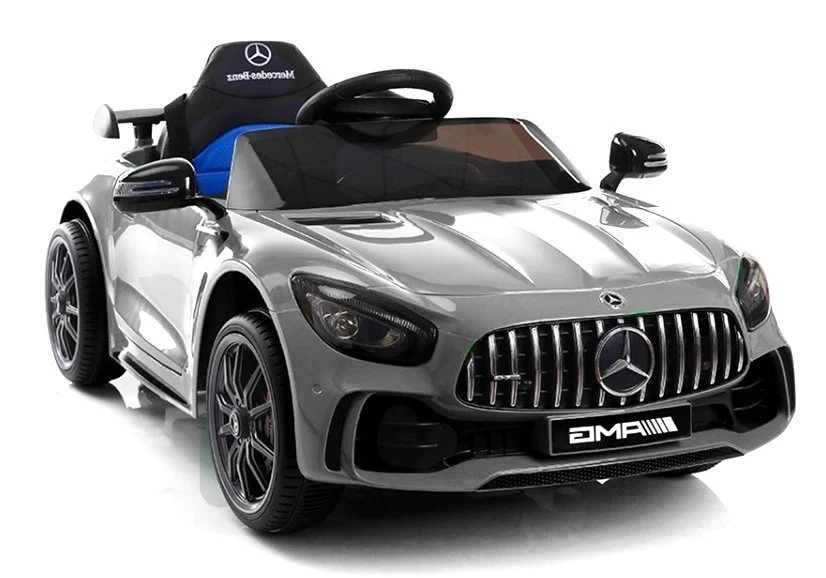 Licencirani auto na akumulator Mercedes GTR - sivi/lakirani