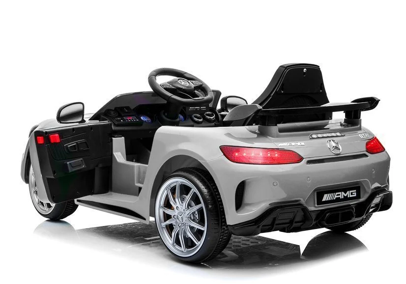 Licencirani auto na akumulator Mercedes GTR - sivi/lakirani