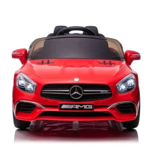 Licencirani auto na akumulator Mercedes SL65 S LCD - crveni/lakirani