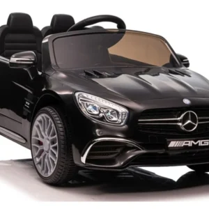 Licencirani auto na akumulator Mercedes SL65 S LCD - crni/lakirani