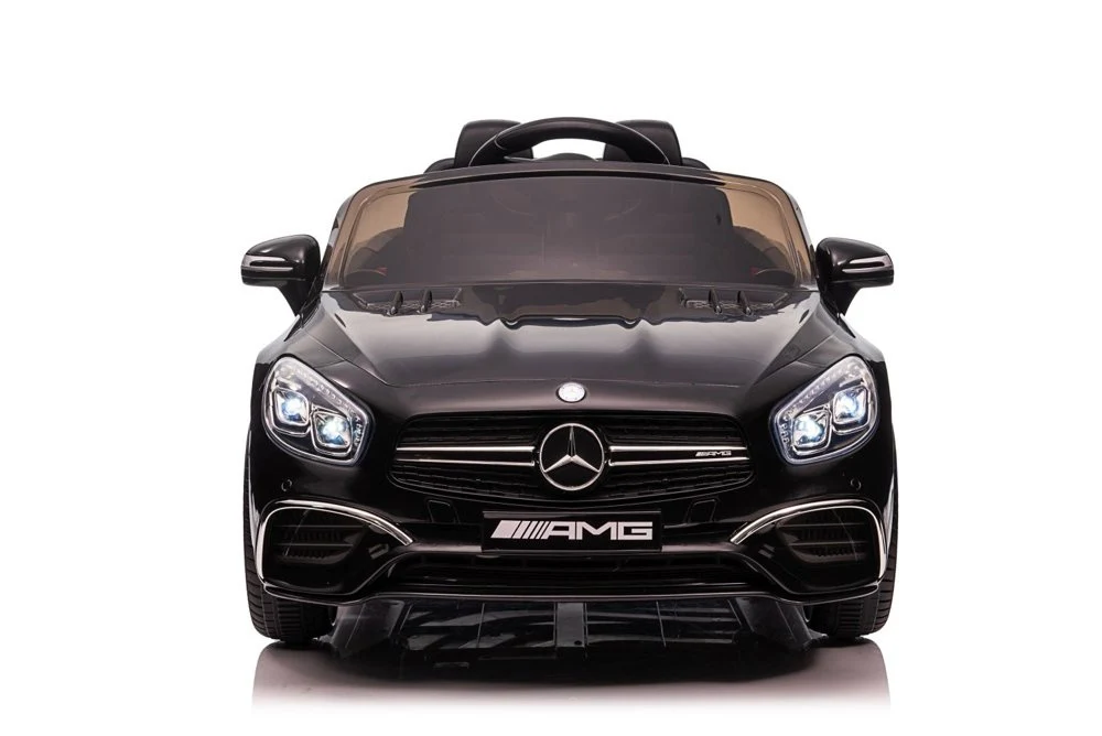 Licencirani auto na akumulator Mercedes SL65 S LCD - crni/lakirani