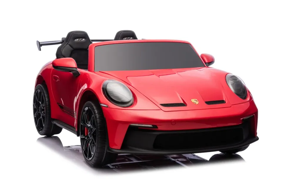 Licencirani auto na akumulator Porsche 911 GT3 STRONG - dvosjed - crveni