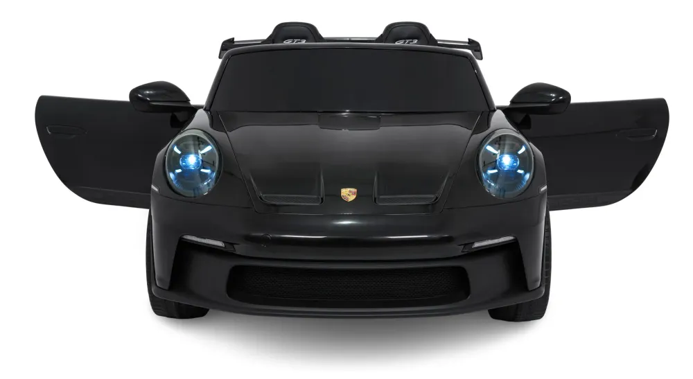 Licencirani auto na akumulator Porsche 911 GT3 STRONG - dvosjed - crni