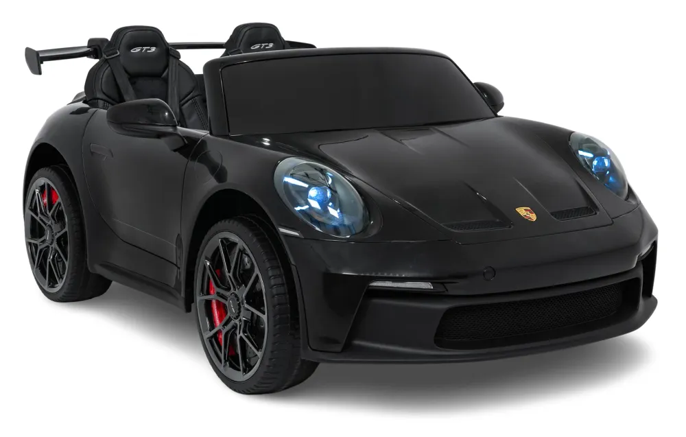 Licencirani auto na akumulator Porsche 911 GT3 STRONG - dvosjed - crni