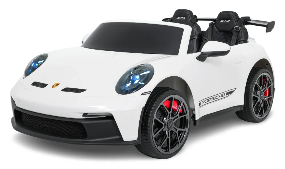 Licencirani auto na akumulator Porsche 911 GT3 4x4 STRONG MP4 - dvosjed - bijeli