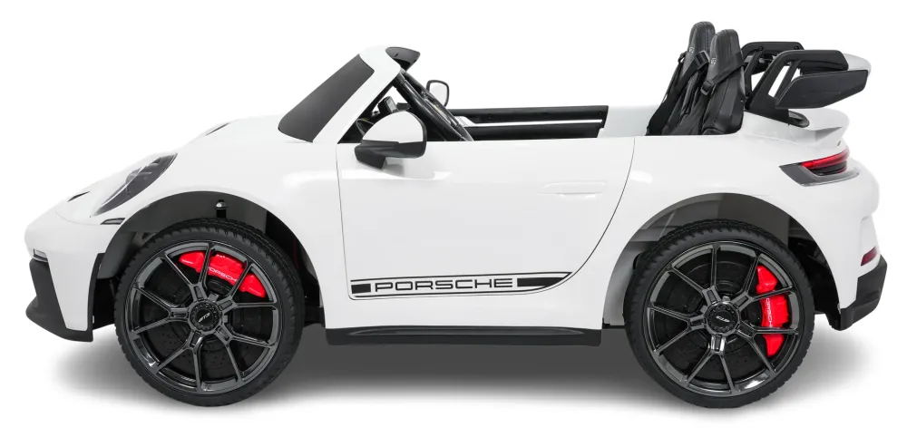 Licencirani auto na akumulator Porsche 911 GT3 4x4 STRONG MP4 - dvosjed - bijeli