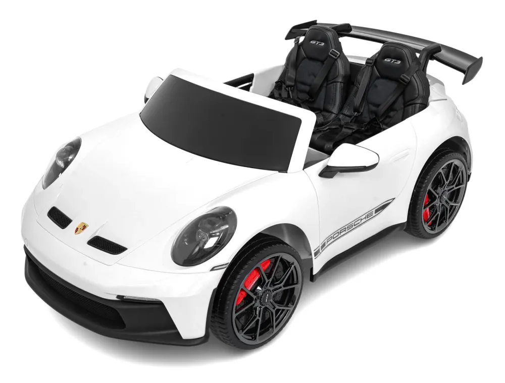 Licencirani auto na akumulator Porsche 911 GT3 4x4 STRONG - dvosjed - bijeli