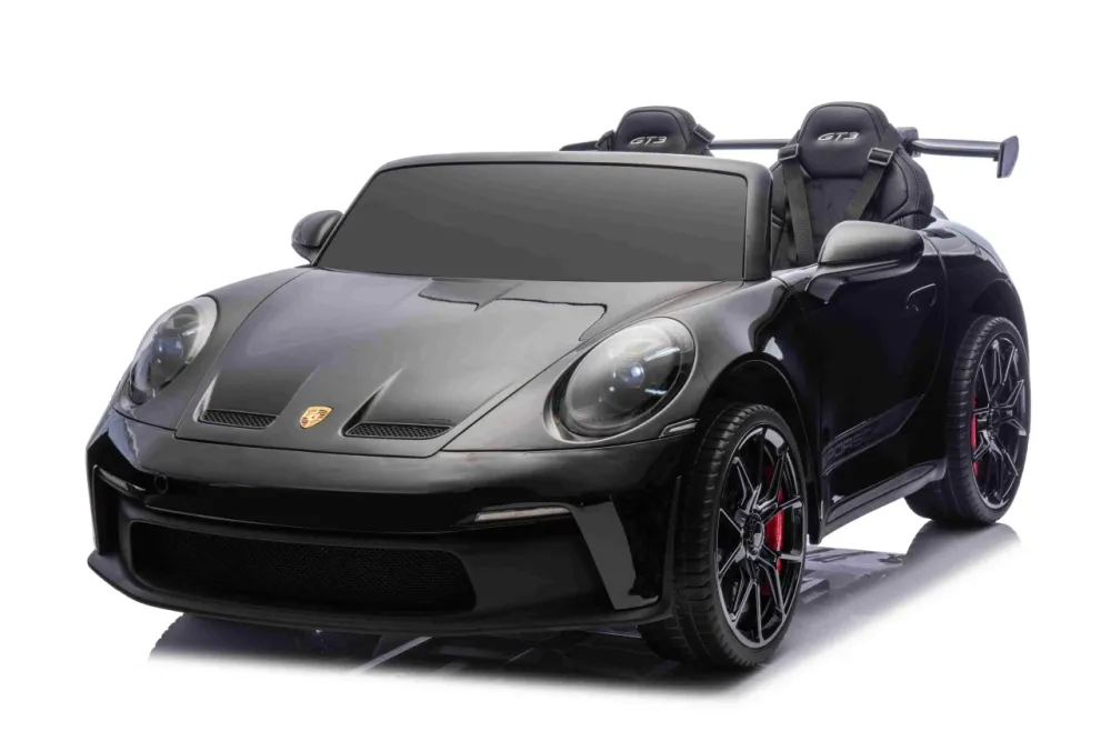 Licencirani auto na akumulator Porsche 911 GT3 4x4 STRONG - dvosjed - crni