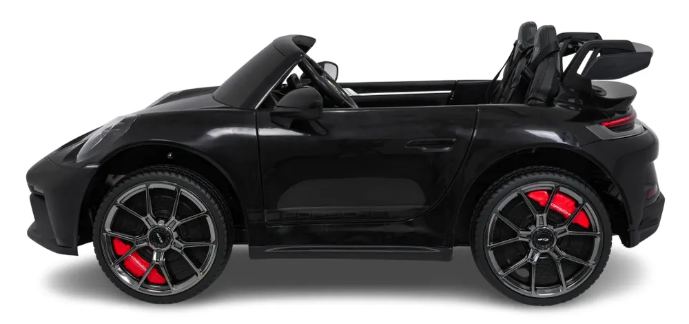 Licencirani auto na akumulator Porsche 911 GT3 4x4 STRONG - dvosjed - crni
