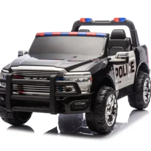 Licencirani auto na akumulator RAM 3500 Police - dvosjed - crni