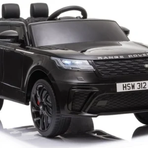 Licencirani auto na akumulator Range Rover - crni/lakirani