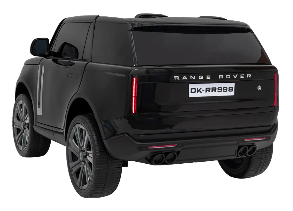 Licencirani auto na akumulator Range Rover SUV Lift 4x4 - DVOSJED - crni