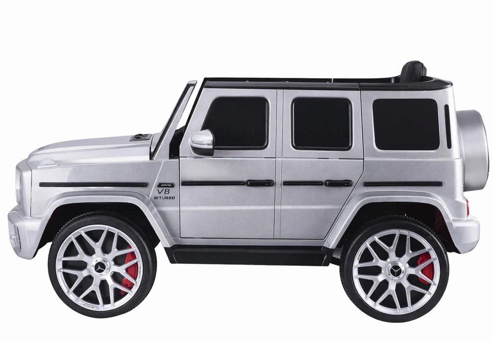 Licencirani auto na akumulator S306 Mercedes G63 - srebrni