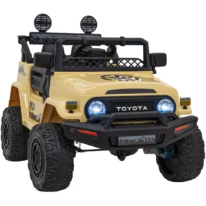 Licencirani auto na akumulator Toyota FJ Cruiser 4x4 - bež
