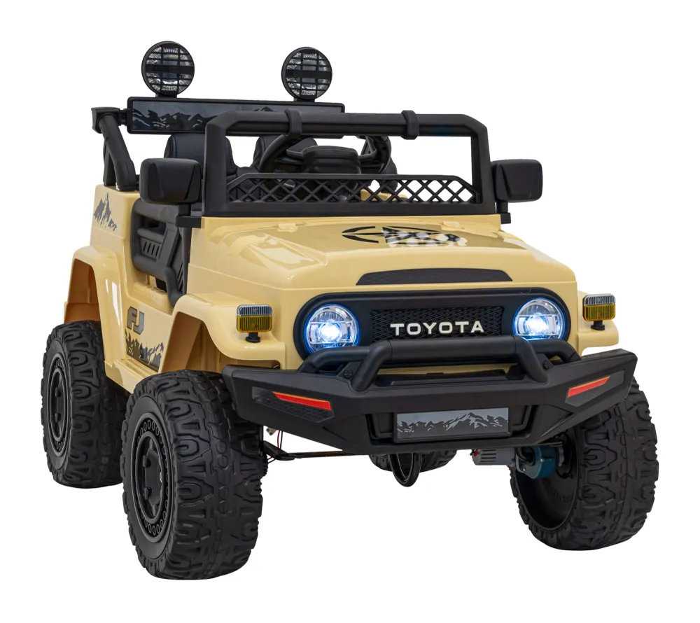 Licencirani auto na akumulator Toyota FJ Cruiser 4x4 - bež